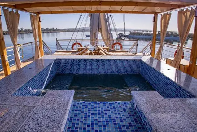 Cruzeiro Princess Cleopatra Dahabiya Nilo 4 Dias Assuão Luxor