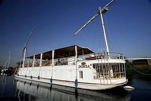 Cruzeiro Princess Donia Dahabiya Nilo 6 Dias Luxor Assuão