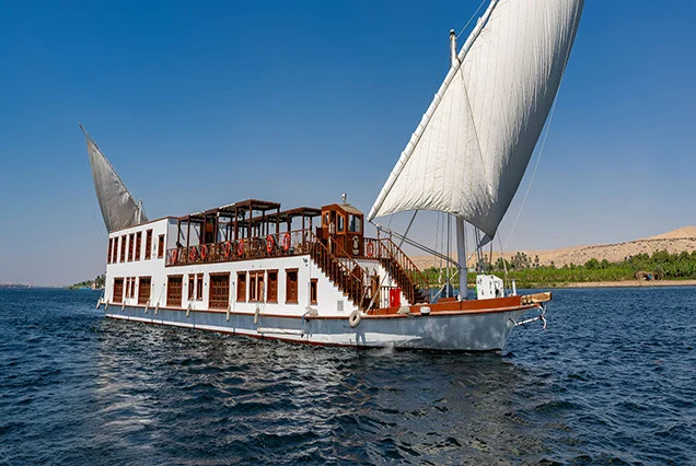 Cruzeiro Princess Farida Dahabiya Nilo 5 Dias Luxor Assuão