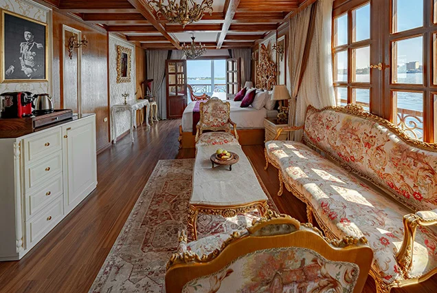 Cruzeiro Princess Farida Dahabiya Nilo 4 Dias Assuão Luxor
