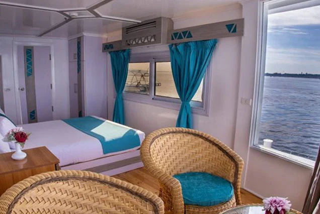 Cruzeiro Royal Cleopatra Dahabiya Nilo 5 Dias Luxor Assuão