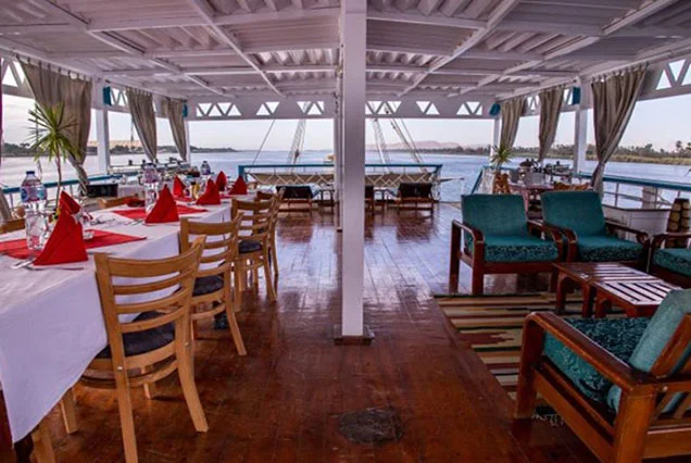 Cruzeiro Royal Cleopatra Dahabiya Nilo 4 Dias Assuão Luxor