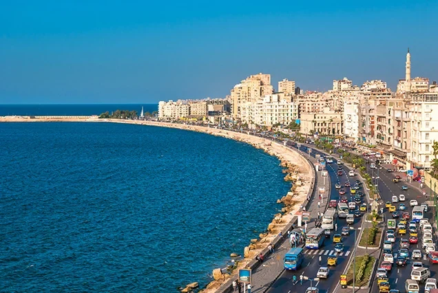 Excursão de um dia de Alexandria às Pirâmides do Cairo