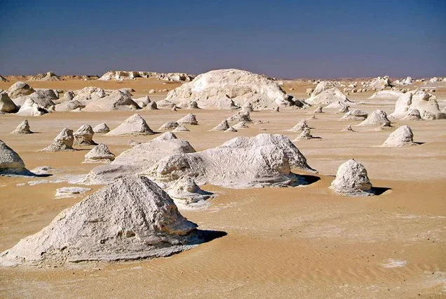 Excursão ao Deserto Branco no Egito