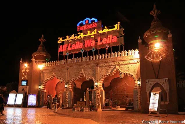 Espetáculo Alf Leila Wa Leila em Sharm El Sheikh