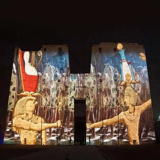 Espetáculo de Luz e Som no Templo de Philae