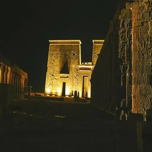 Espetáculo de Luz e Som no Templo de Philae
