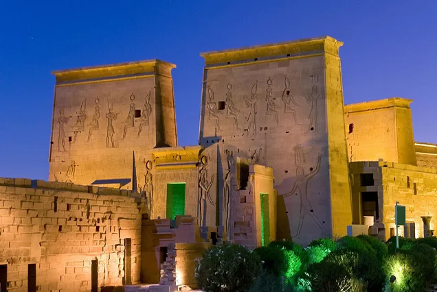 Espetáculo de Luz e Som no Templo de Philae
