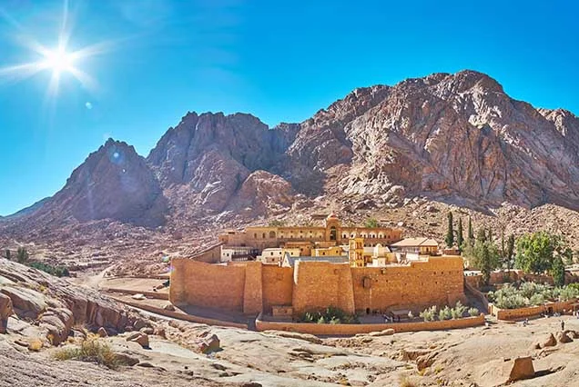 Excursão a Santa Catarina a partir de Dahab