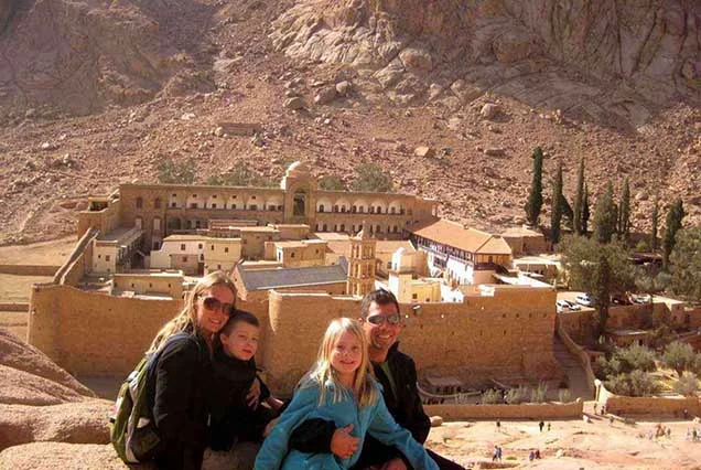 Excursão a Santa Catarina a partir de Dahab