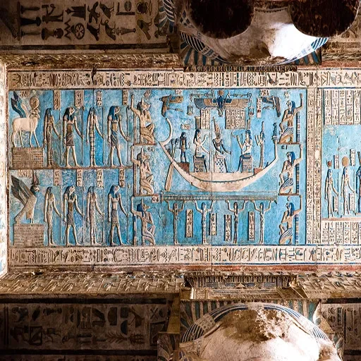 Luxor para o Templo de Dendera