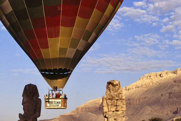 Passeio de Balão de Ar Quente em Luxor