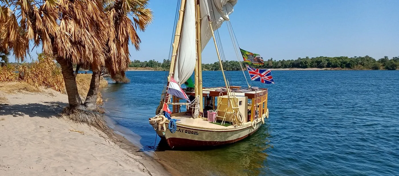 Passeio de Feluca no Nilo