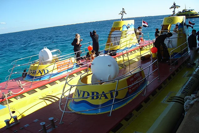 Passeio de Semi-Submarino em Sharm El Sheikh