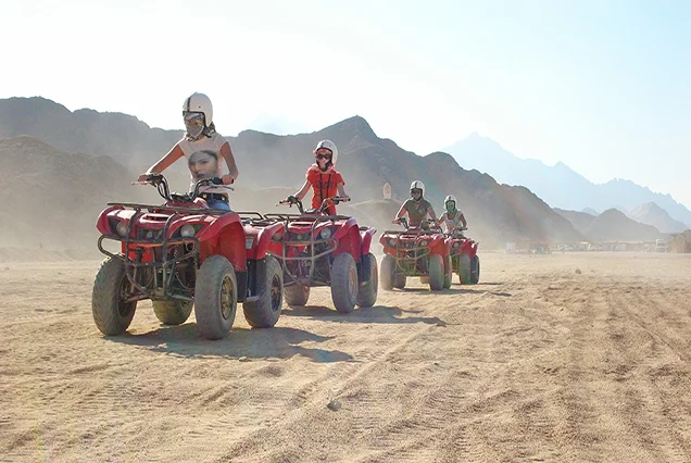Safári no Deserto de Quadriciclo pela Manhã