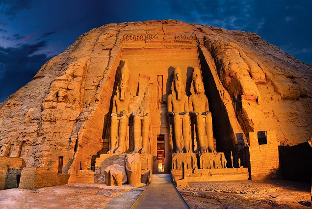 Excursão aérea de luxo de Assuão a Abu Simbel