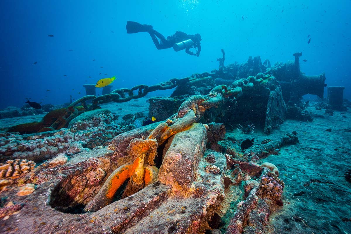 SS Thistlegorm - mergulhar entre peixes e guerra no Mar Vermelho