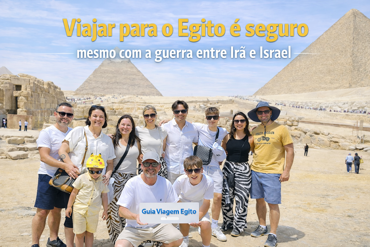 Viajar ao Egito agora - segurança no conflito do Médio