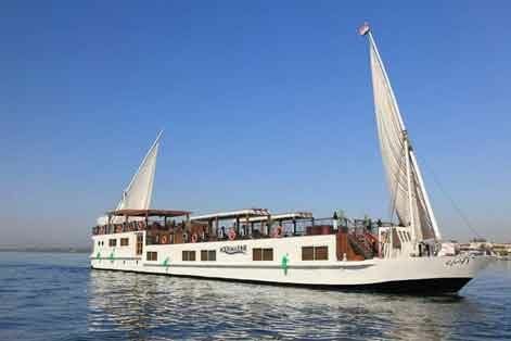 Dahabiyas de Assuã a Luxor